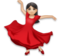 Woman Dancing: Light Skin Tone
