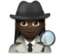 Woman Detective: Dark Skin Tone Woman Detective: Dark Skin Tone