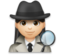 Woman Detective: Light Skin Tone Woman Detective: Light Skin Tone