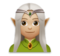 Woman Elf: Medium-Light Skin Tone