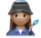 Woman Factory Worker: Medium Skin Tone