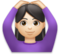 Woman Gesturing OK: Light Skin Tone