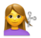Woman Getting Haircut