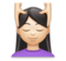 Woman Getting Massage: Light Skin Tone