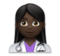 Woman Health Worker: Dark Skin Tone