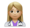Woman Health Worker: Medium-Light Skin Tone