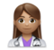 Woman Health Worker: Medium Skin Tone
