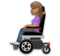 Woman in Motorized Wheelchair: Medium Skin Tone