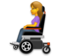 Woman in Motorized Wheelchair
