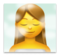 Woman in Steamy Room