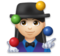 Woman Juggling: Light Skin Tone