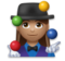 Woman Juggling: Medium Skin Tone