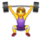 Woman Lifting Weights