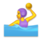 Woman Playing Water Polo