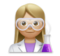 Woman Scientist: Medium-Light Skin Tone