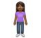Woman Standing: Medium-Dark Skin Tone