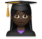 Woman Student: Dark Skin Tone