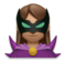 Woman Supervillain: Medium Skin Tone