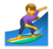 Woman Surfing
