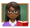 Woman Teacher: Medium-Dark Skin Tone
