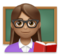 Woman Teacher: Medium Skin Tone