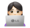 Woman Technologist: Light Skin Tone