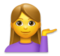 Woman Tipping Hand