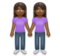 Women Holding Hands: Medium-Dark Skin Tone