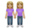 Women Holding Hands: Medium-Light Skin Tone