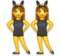 Women with Bunny Ears