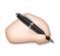 Writing Hand: Light Skin Tone