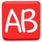 AB Button (Blood Type)