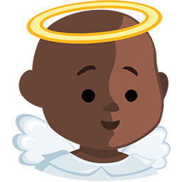 Baby Angel: Dark Skin Tone