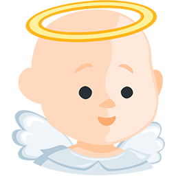 Baby Angel: Light Skin Tone