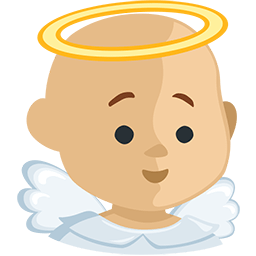 Baby Angel: Medium-Light Skin Tone