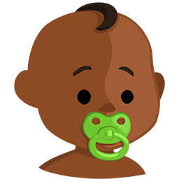 Baby: Medium-Dark Skin Tone