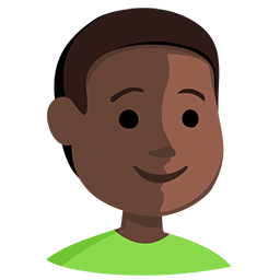 Boy: Dark Skin Tone