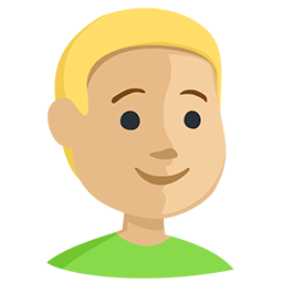 Boy: Medium-Light Skin Tone