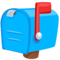 Closed Mailbox with Raised Flag