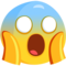 Face Screaming in Fear