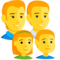 Family: Man, Man, Girl, Boy