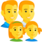 Family: Man, Man, Girl, Girl