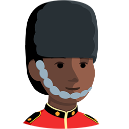 Guard: Dark Skin Tone