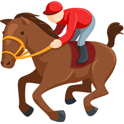 Horse Racing: Light Skin Tone