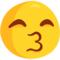 Kissing Face with Smiling Eyes