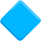 Large Blue Diamond