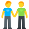 Men Holding Hands