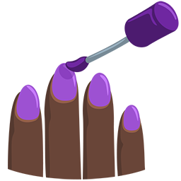 Nail Polish: Dark Skin Tone