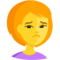 Person Frowning