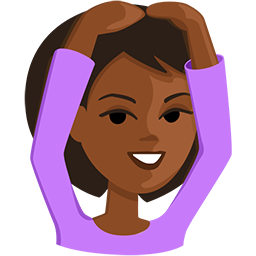 Person Gesturing OK: Medium-Dark Skin Tone